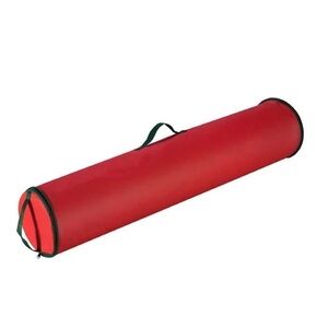 Red Wrapping Paper Storage Bag